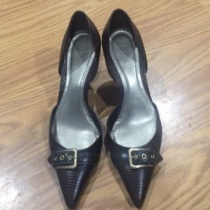 Ann Taylor Chocolate Brown Pumps, Size 7.5